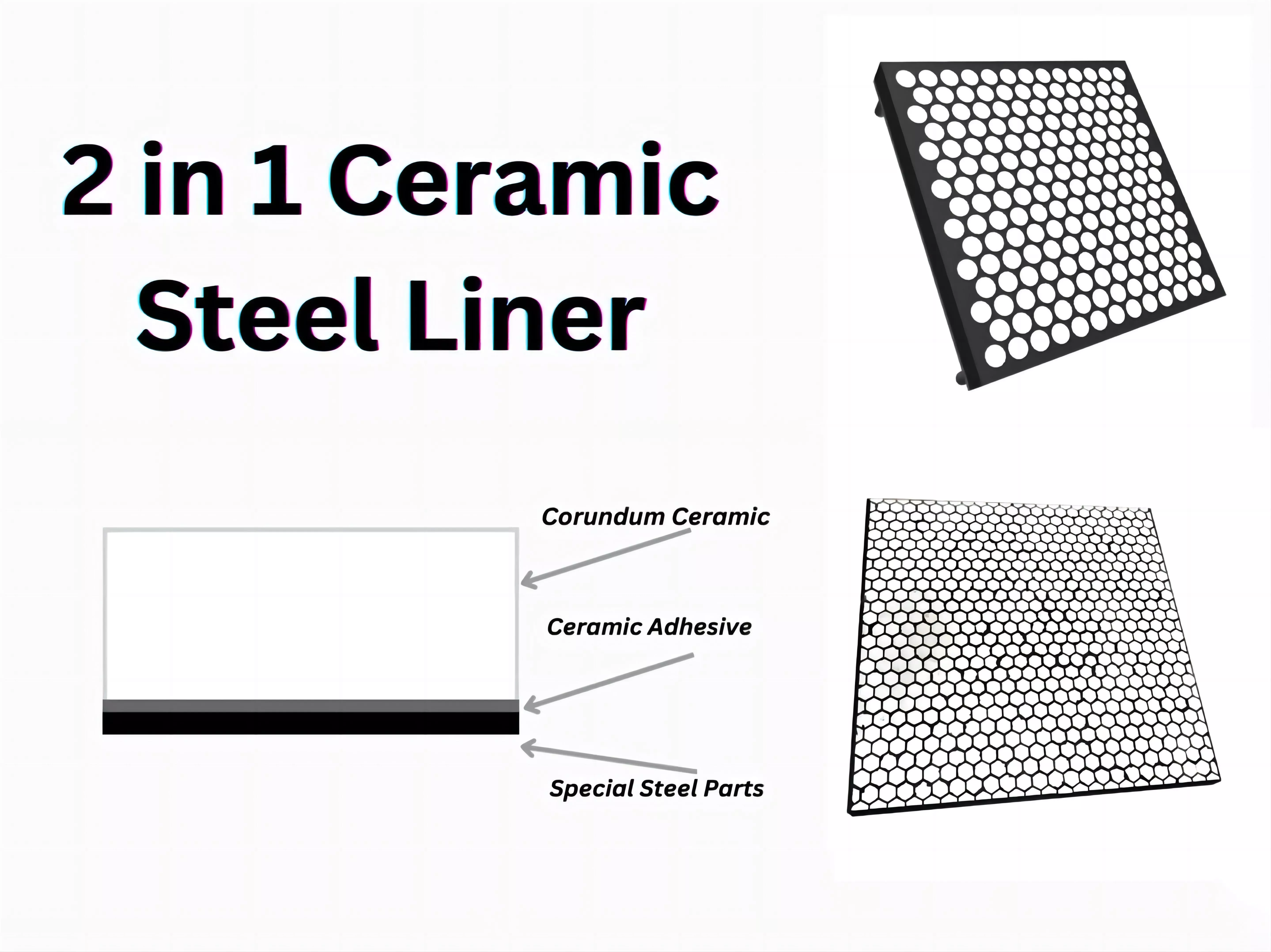 Ceramic Steel 2 in 1 Liners
