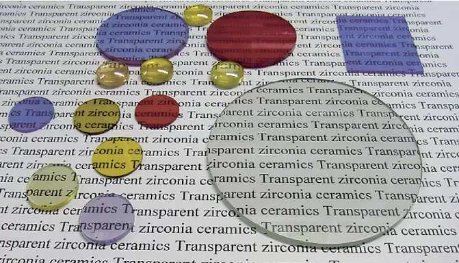 Ceramic Zirconia Transparent Ceramics