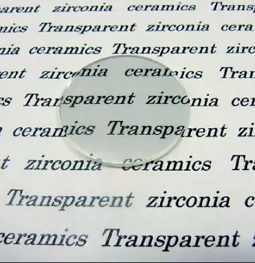 Ceramic Zirconia Transparent Ceramics