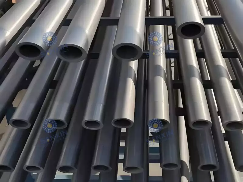 SiC Roller Rods | RSiC SiSiC Kiln Rollers for PV & Industrial Manufacturing