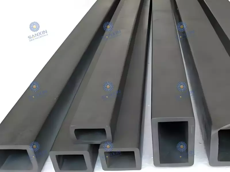 SiC Square Beams for PV | RSiC SiSiC Photovoltaic Support Beams
