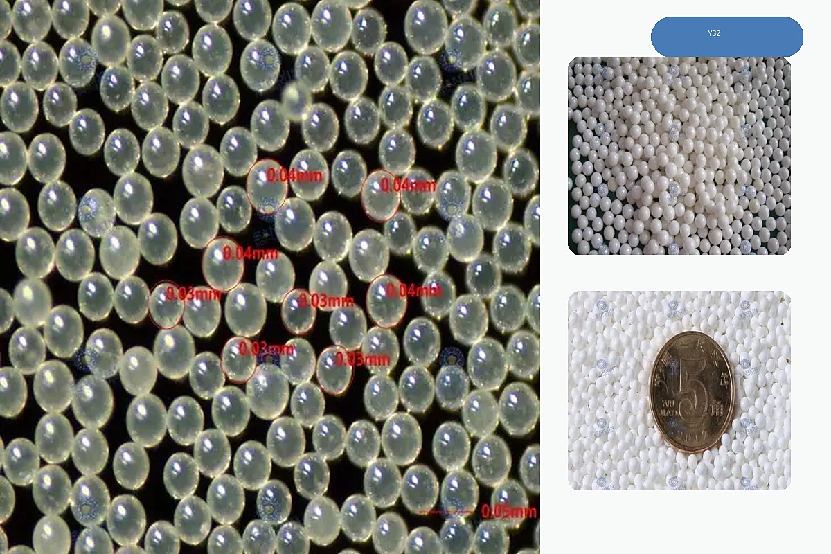 Yttria Stabilized Zirconia Beads for Electronic Glass Powder Milling product image