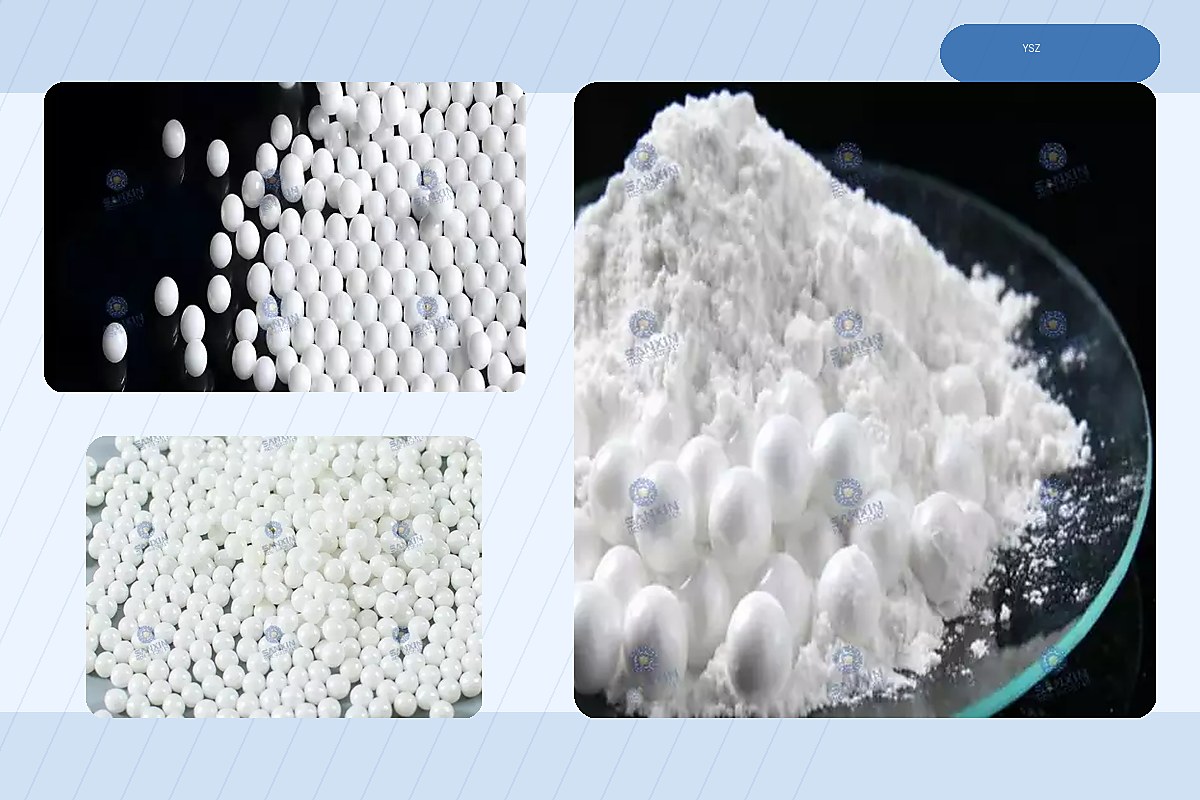 Yttria Stabilized Zirconia Beads for Solid Oxide Fuel Cell Electrolyte Powder Milling product image