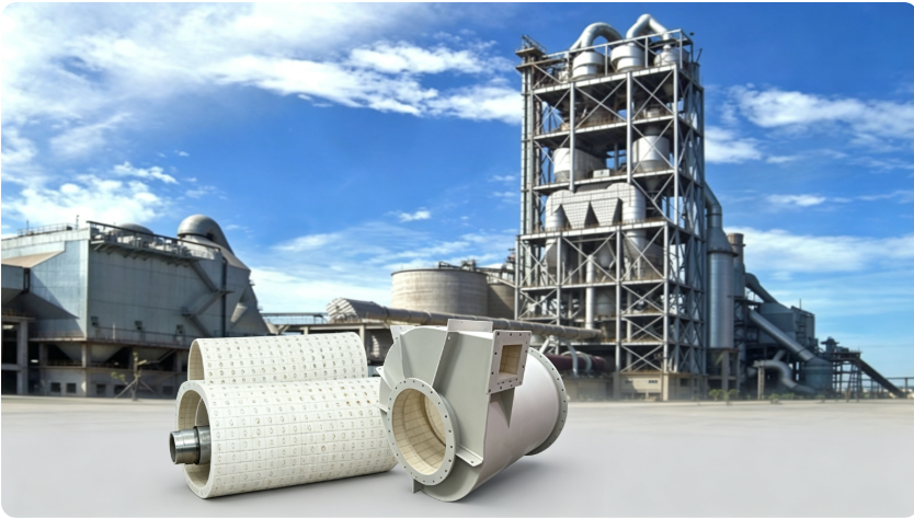 Wear-Resistant Ceramic Lining | Full Applications in Cement Crushing & Milling Systems Wear-Resistant Ceramic Lining | Full Applications in Cement Crushing & Milling Systems