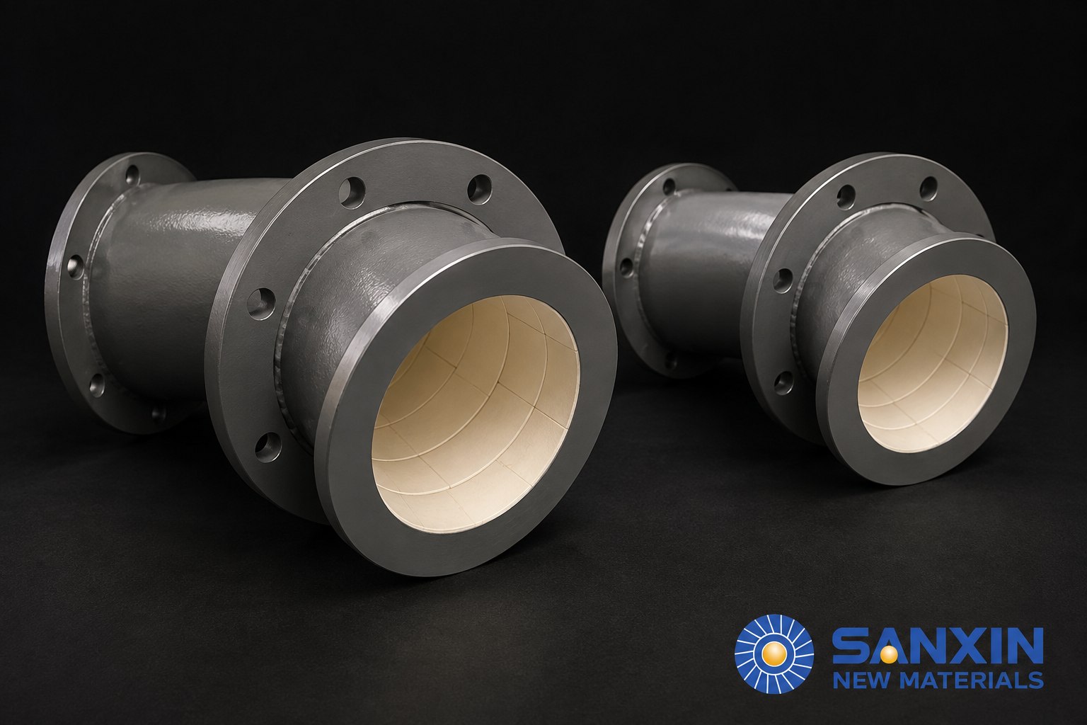 Sanxin ceramic-lined elbow illustration